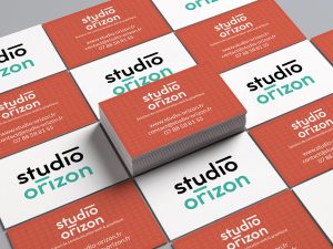 Cartes de visite Studio Orizon