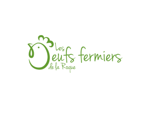 Logo oeuf bio de la Roque