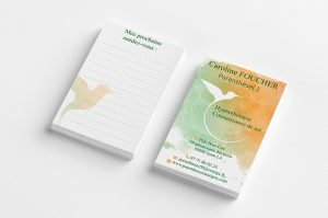 Cartes de visite Parenthèses